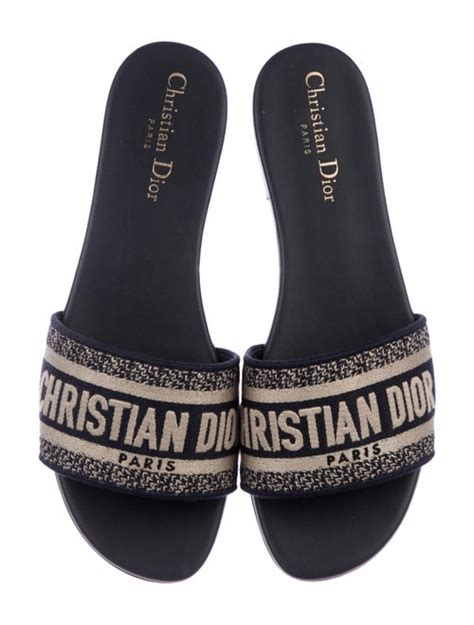 christian dior slipper women|christian dior sandals tie up.